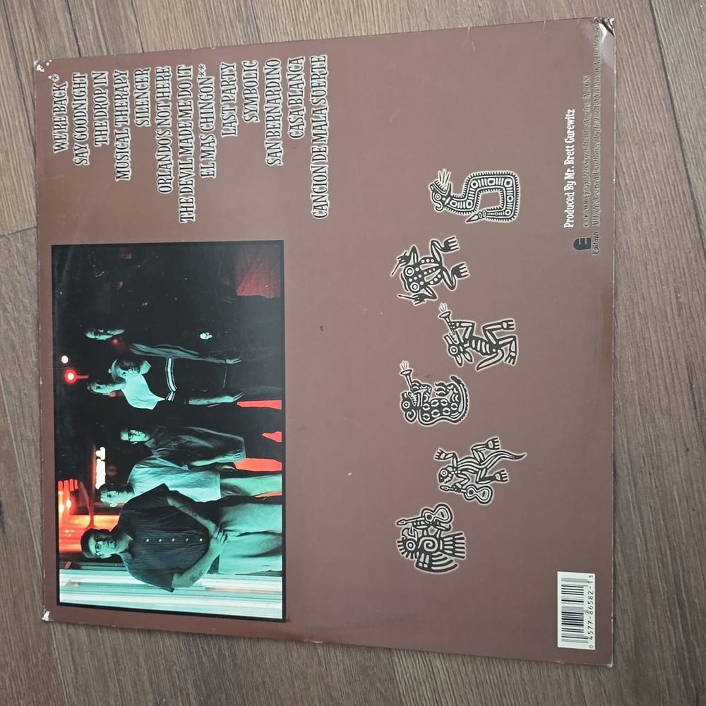 Voodoo glow skulls symbolic vinyl original 2000 release orange translucent - Picture 2 of 3